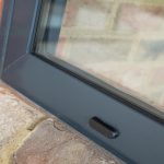 Zoomed in shot of Aluminium Windows installed by first windows