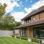 Aluminium Windows installed by first windows of modern house