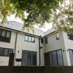 White Modern house project by First Windows