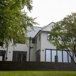 Modern house project by First Windows with outside wall