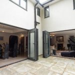 First Windows uPVC Modern house project open doors