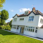 uPVC windows installed full house shot