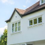 uPVC windows installed on 2nd floor