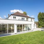 White uPVC windows and doors by First Windows outside view