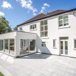 White uPVC windows and doors installed by First Windows outside view