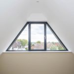 Inside view of aluminum windows by First Windows