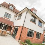 Frist Windows installed on Residential building back garden