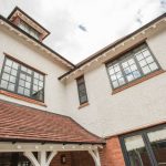 Frist Windows installed on Residential building hallway