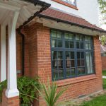 Frist Windows installed on Residential building right side of building