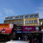 Commercial uPVC windows installed by First Windows above shop